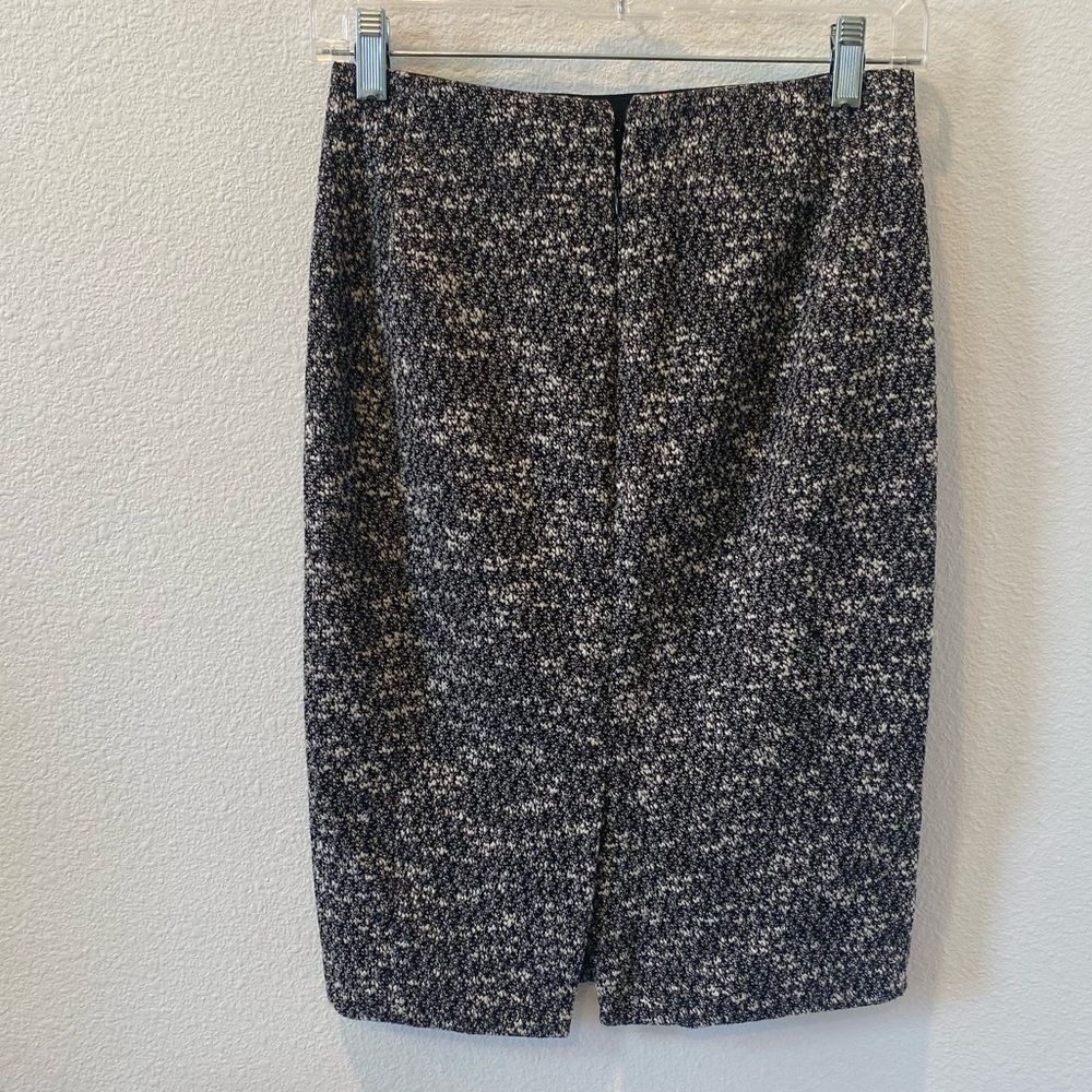 Ann Taylor black with white skirt